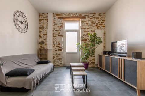 Ensemble de trois Maisons avec Jardins et Garages en Centre-Ville