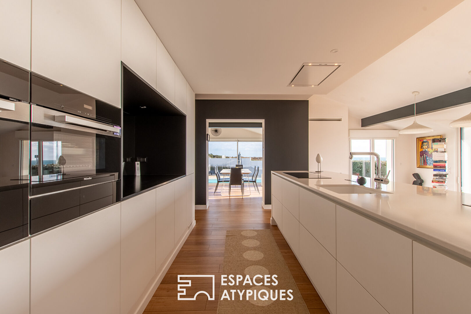 Villa de plain-pied avec vue mer panoramique