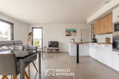 Maison contemporaine avec jardin à deux pas de la côte sauvage