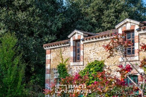 Historic property on a feudal motte with a farmhouse