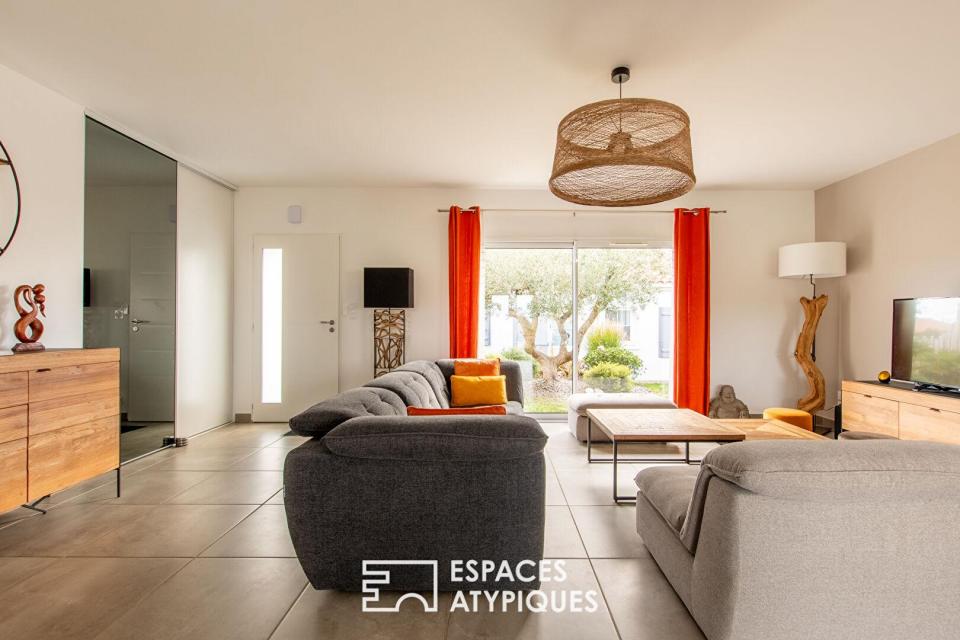 Villa avec piscine et gîtes à proximité de l'Océan