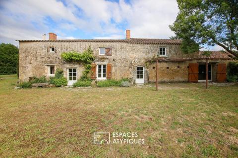 Authentic stone farmhouse and its bucolic setting