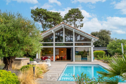 L’Inattendue: maison scandinave d’exception avec piscine et spa en bord de mer
