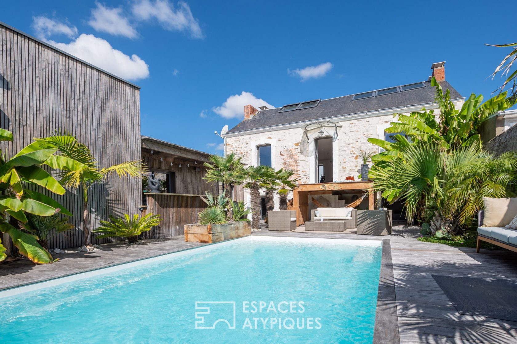 Splendide villa sablaise rénovée avec piscine