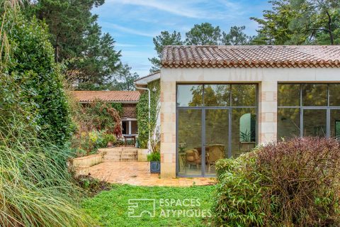 Villa de charme avec verrières et parc arboré aux portes de l&rsquo;océan
