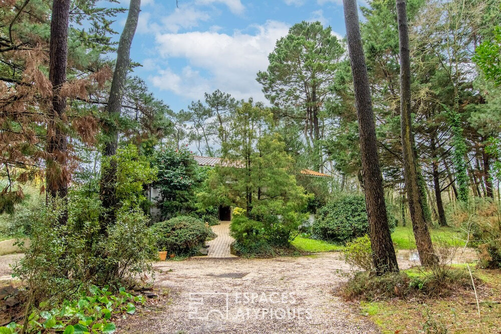 Villa de charme avec verrières et parc arboré aux portes de l&rsquo;océan
