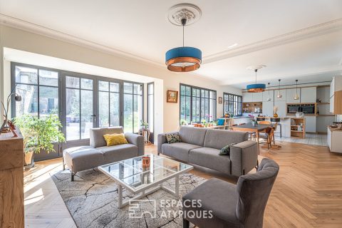 Elegante demeure bourgeoise rénovée par architecte en centre-ville de Caen
