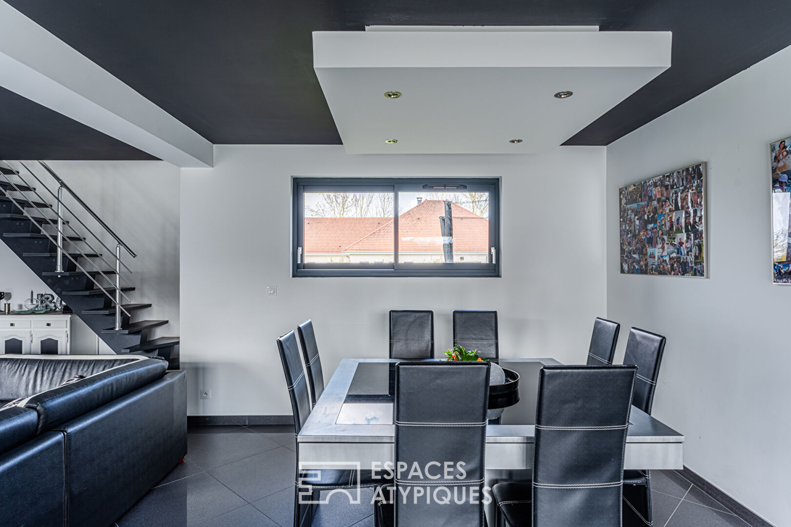 Maison contemporaine avec piscine