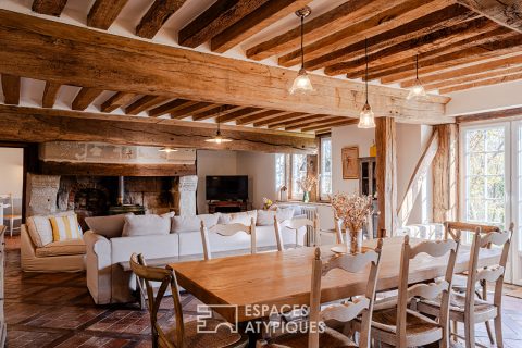 Charmante maison en colombages rénovée au coeur du Pays d’Auge