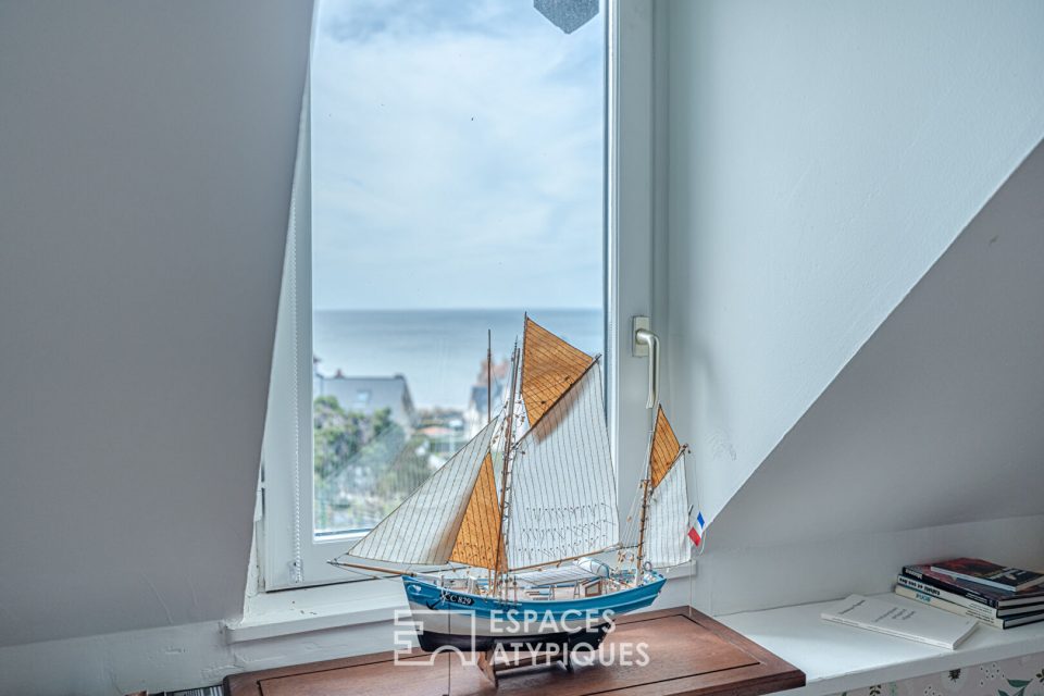 Superbe villa balnéaire avec vue mer