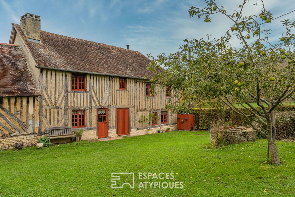 Authentique maison normande rénovée proche d'une forêt