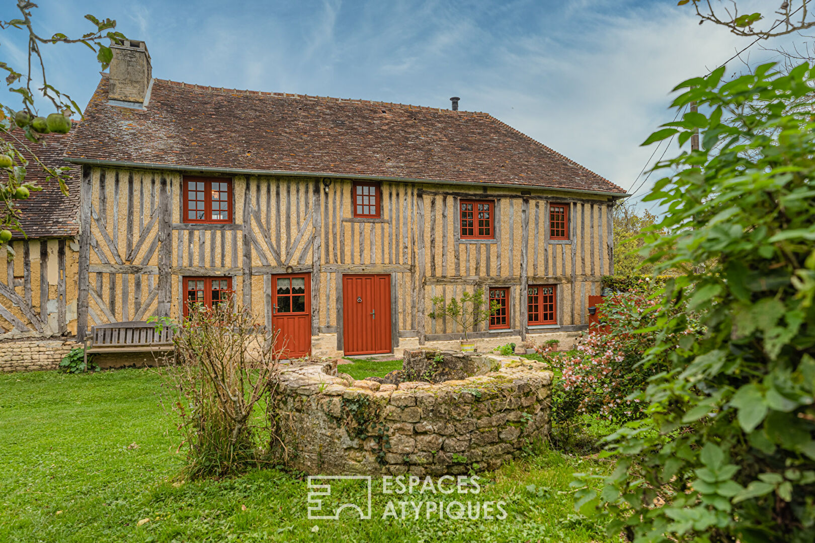 Authentique maison normande rénovée proche d’une forêt