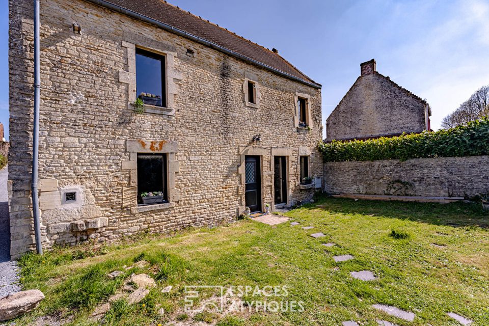 Charmante maison en pierre rénovée