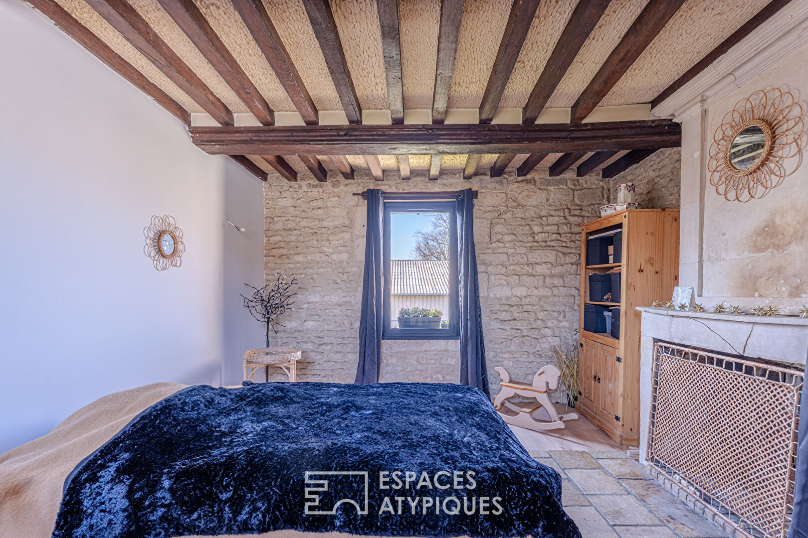 Charmante maison en pierre rénovée