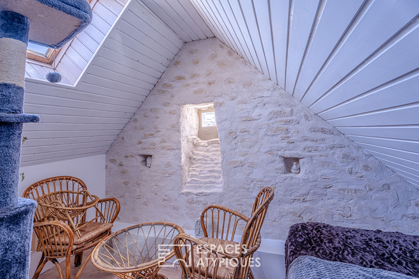 Charmante maison en pierre rénovée
