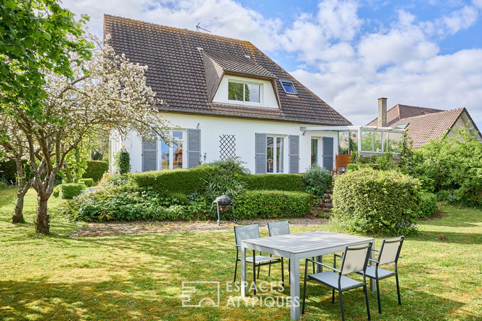 Maison d'architecte des années 70 rénovée