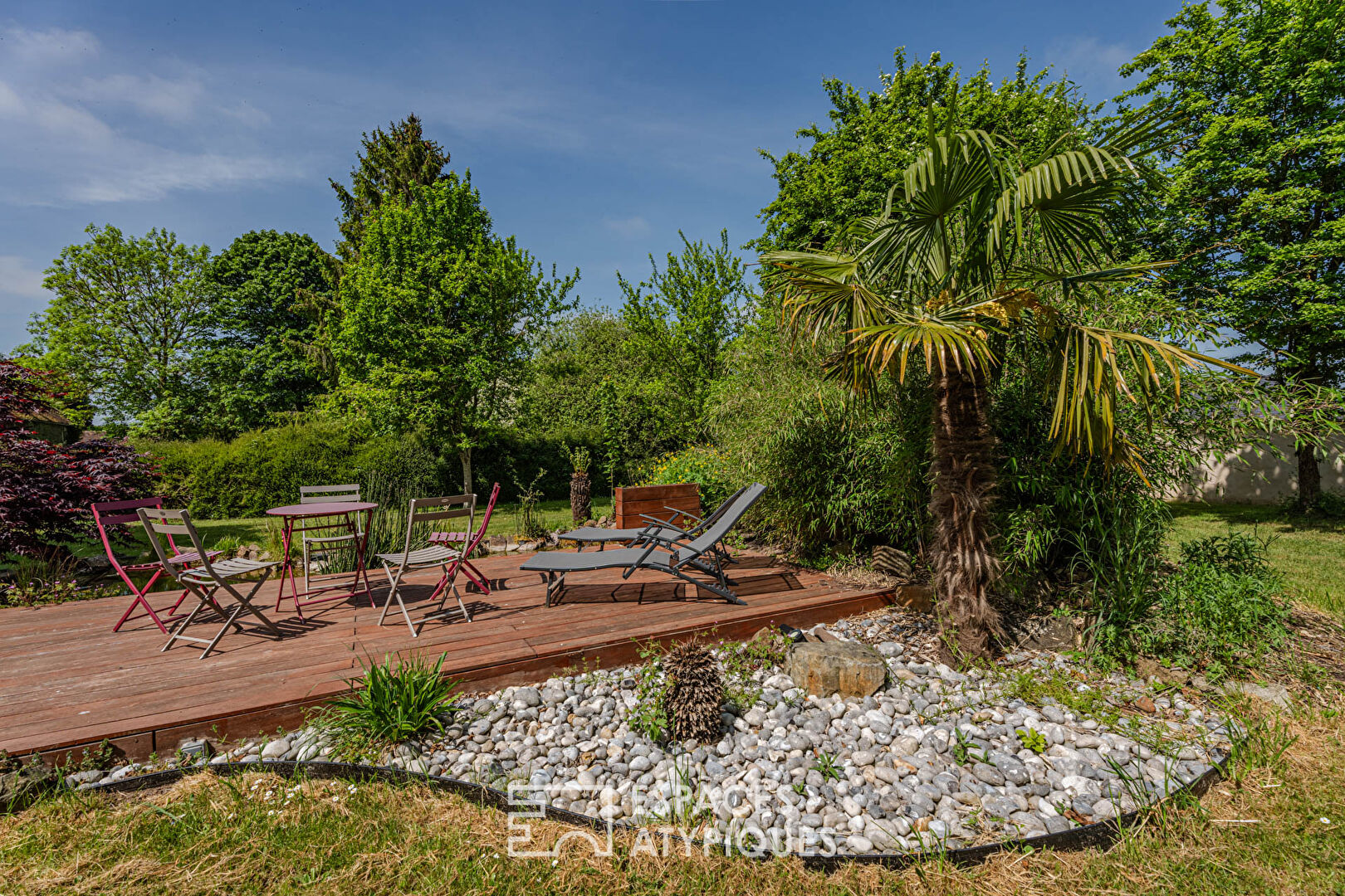 Maison de charme et son jardin bucolique à quelques minutes d’Argentan
