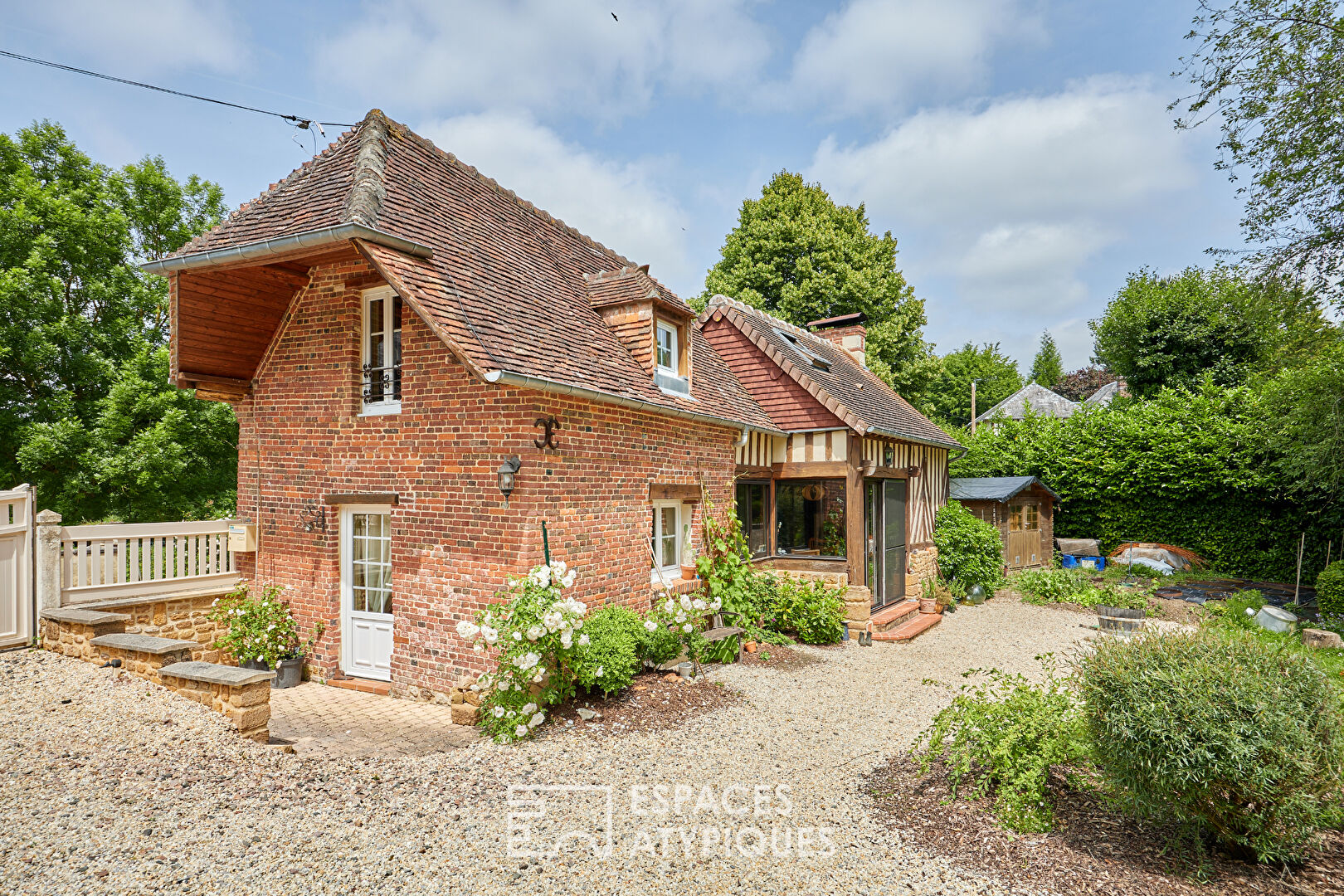 Maison Normande au coeur d’un écrin de verdure