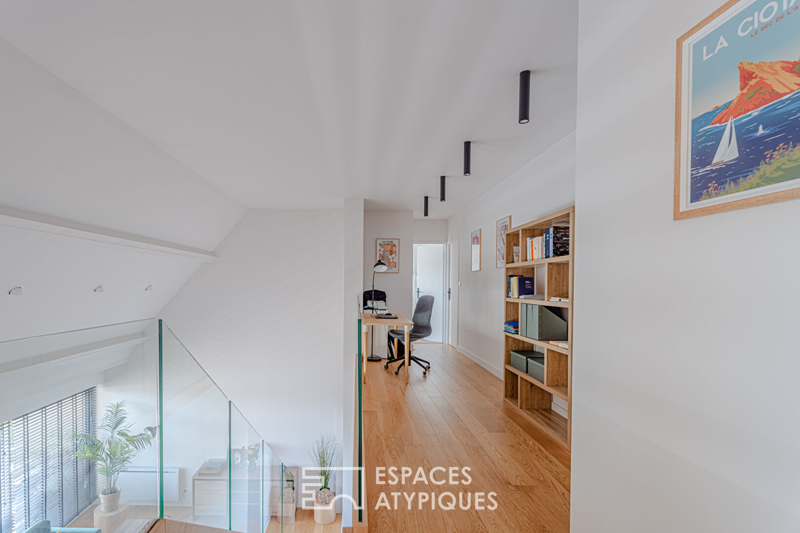 Magnifique duplex contemporain en dernier étage