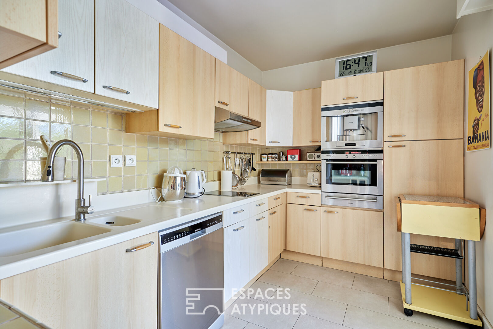 Appartement de standing avec jardin privatif