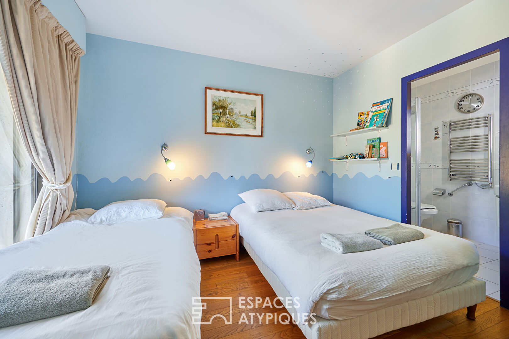 Appartement de standing avec jardin privatif