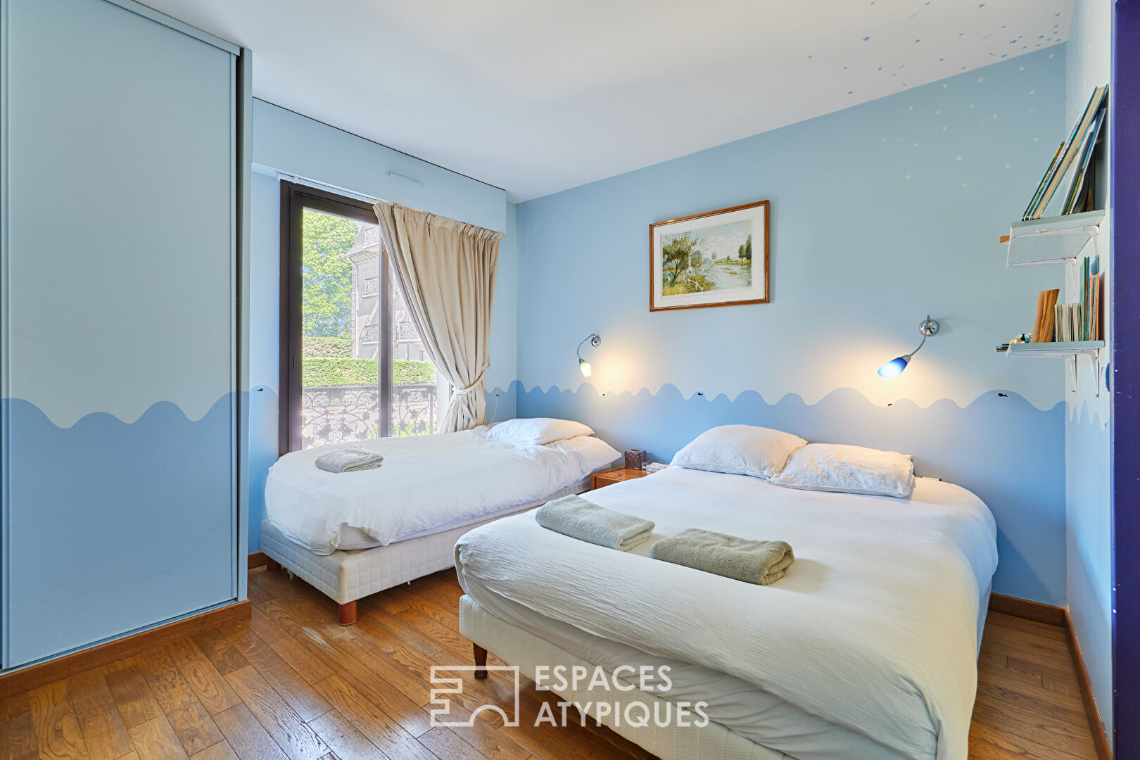 Appartement de standing avec jardin privatif