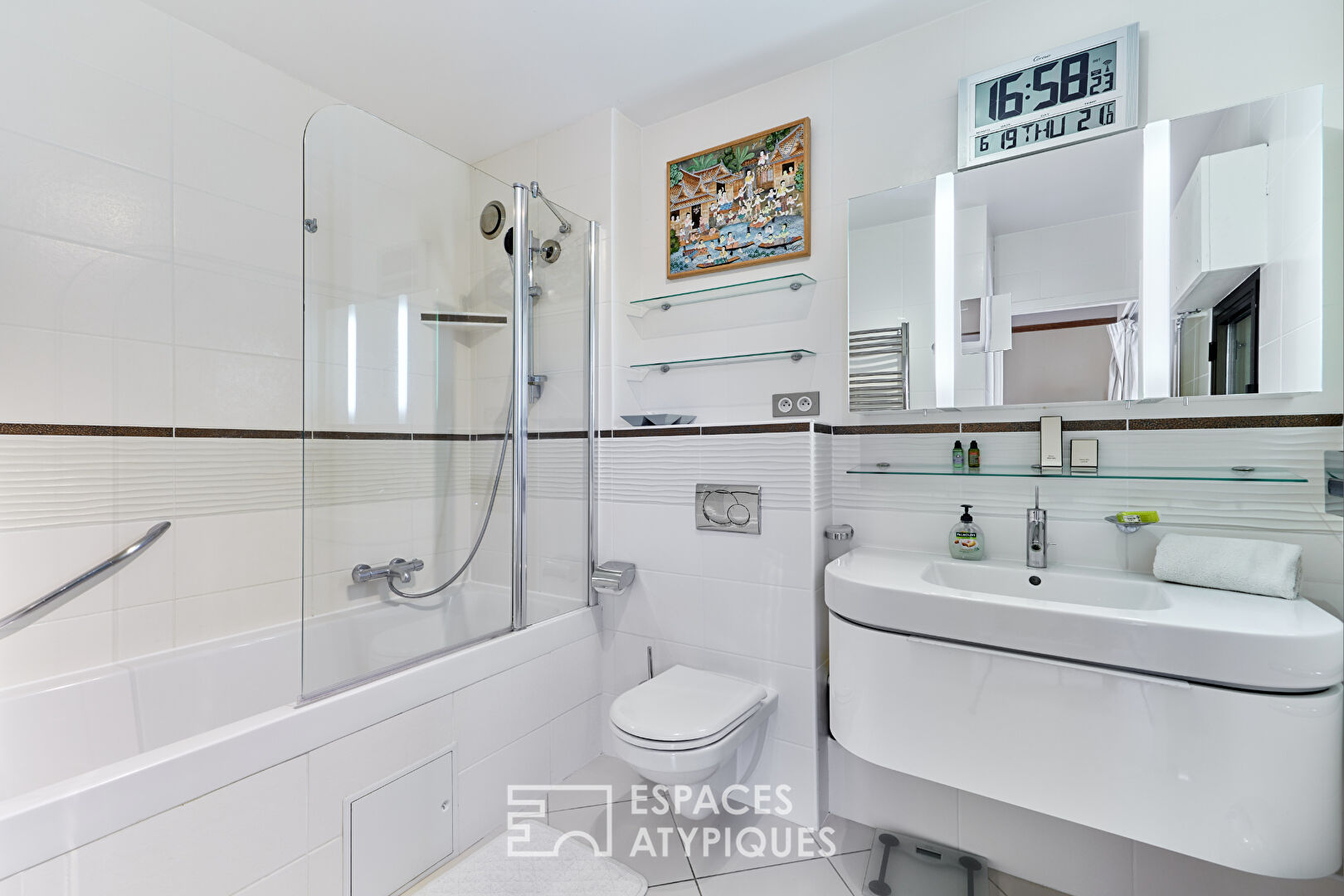 Appartement de standing avec jardin privatif