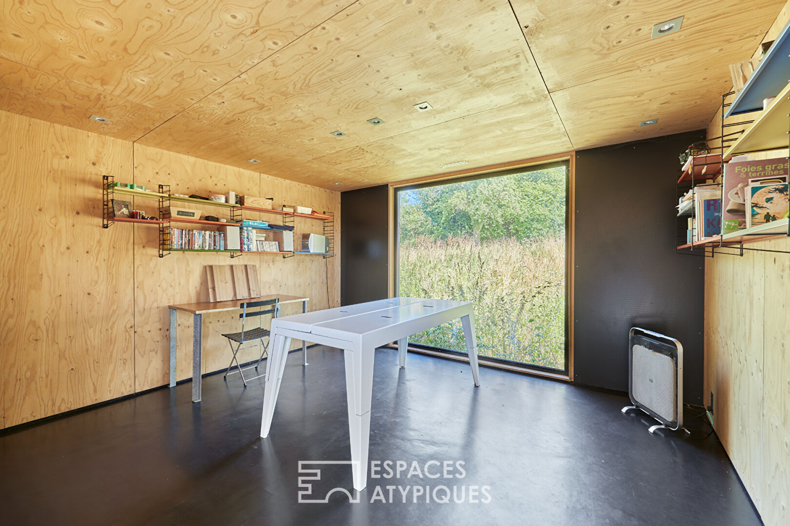 Maison d’architecte en ossature bois avec dépendance à réinventer