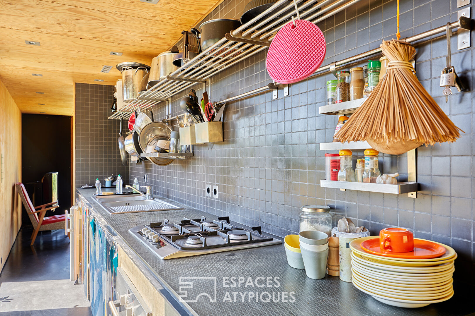 Maison d’architecte en ossature bois avec dépendance à réinventer