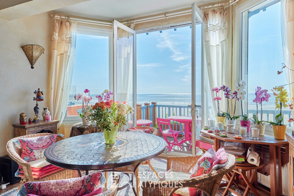 Élégante villa Trouvillaise avec vue panoramique sur la mer