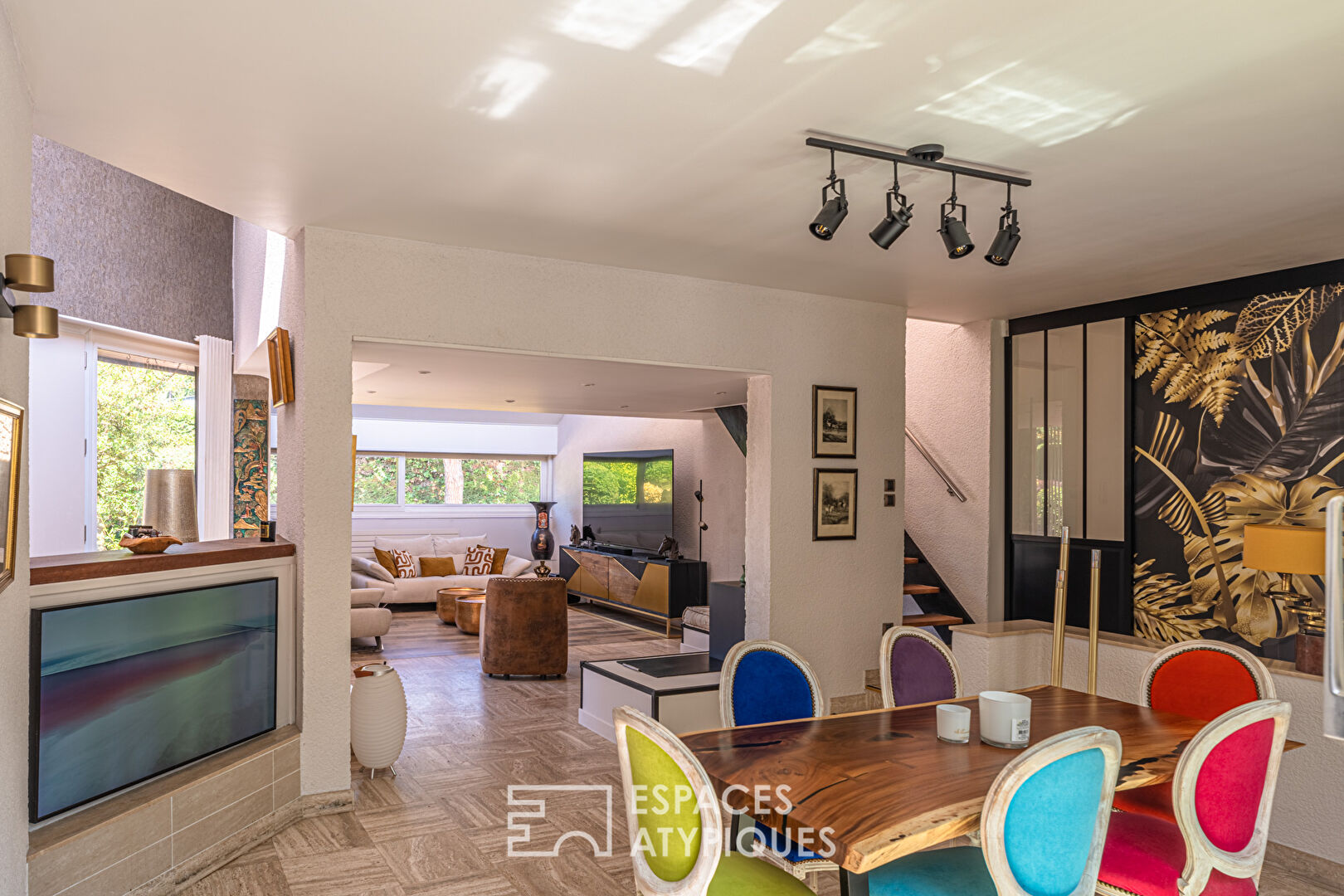Maison contemporaine avec piscine à 350 m de la plage