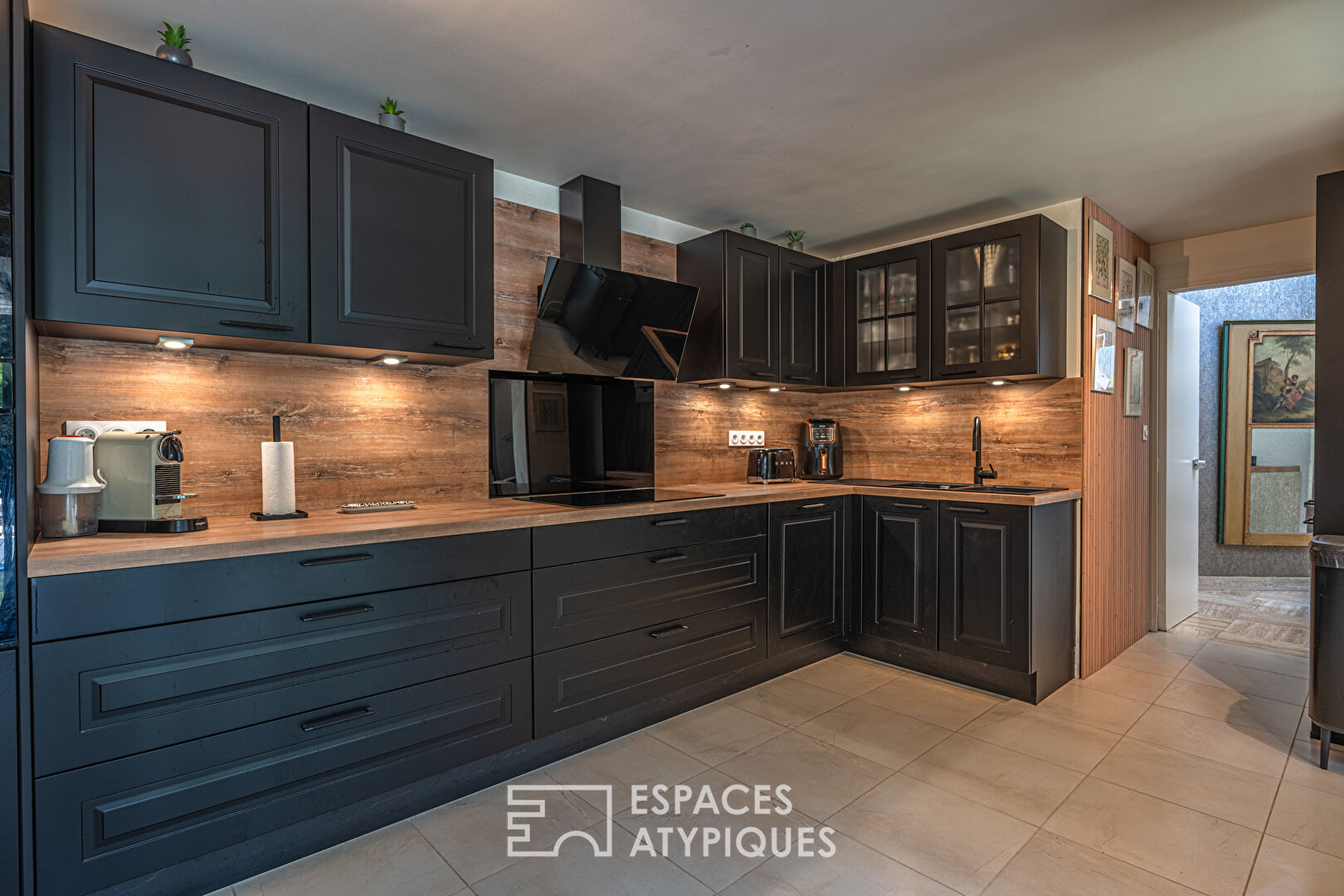 Maison contemporaine avec piscine à 350 m de la plage