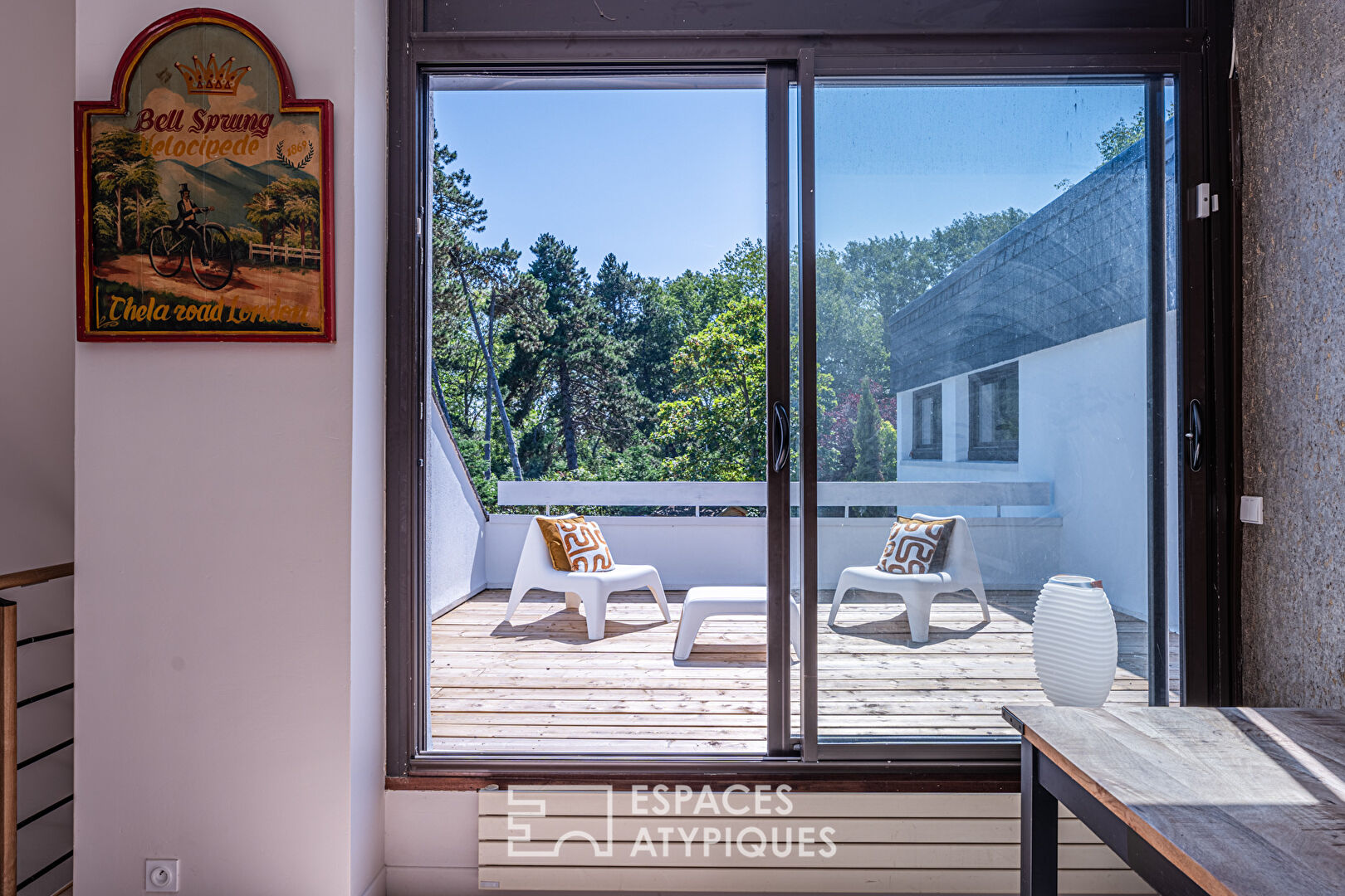 Maison contemporaine avec piscine à 350 m de la plage