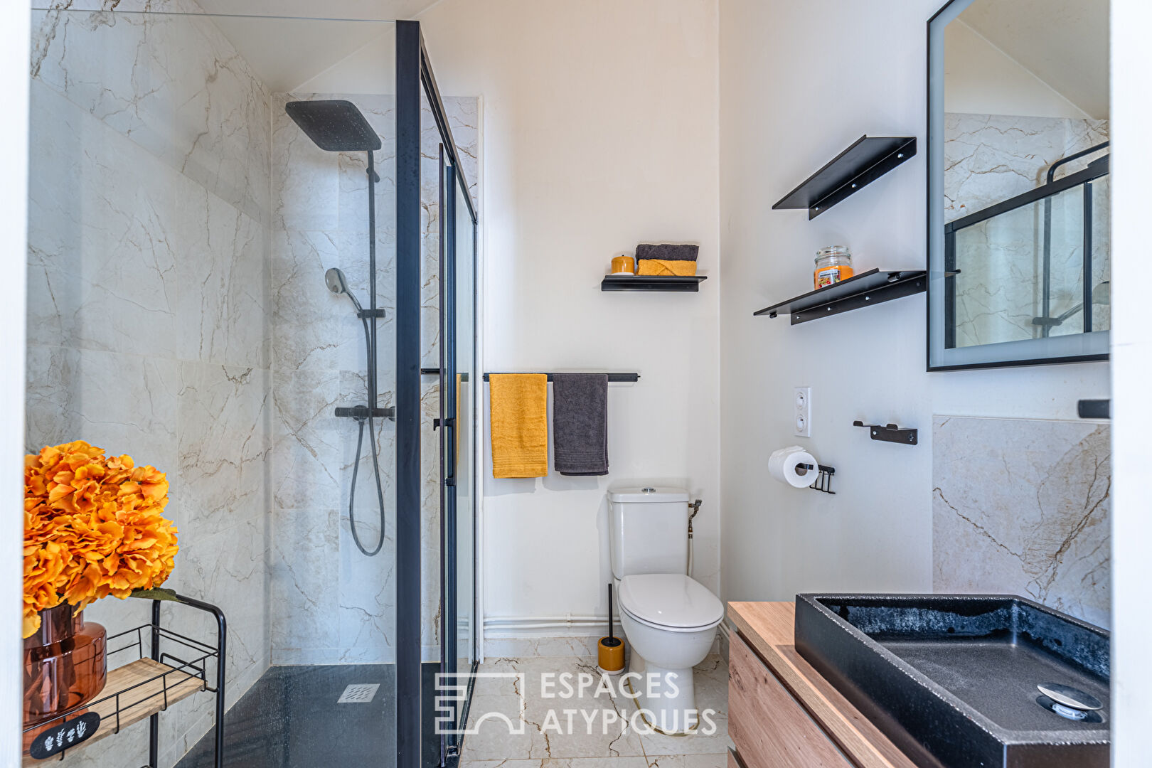 Maison contemporaine avec piscine à 350 m de la plage