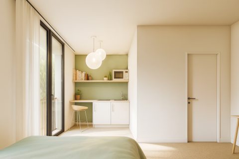 Appartement rénové à quelques pas de l’université et du parc d’Ornano