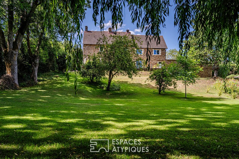 Maison en pierre rénovée