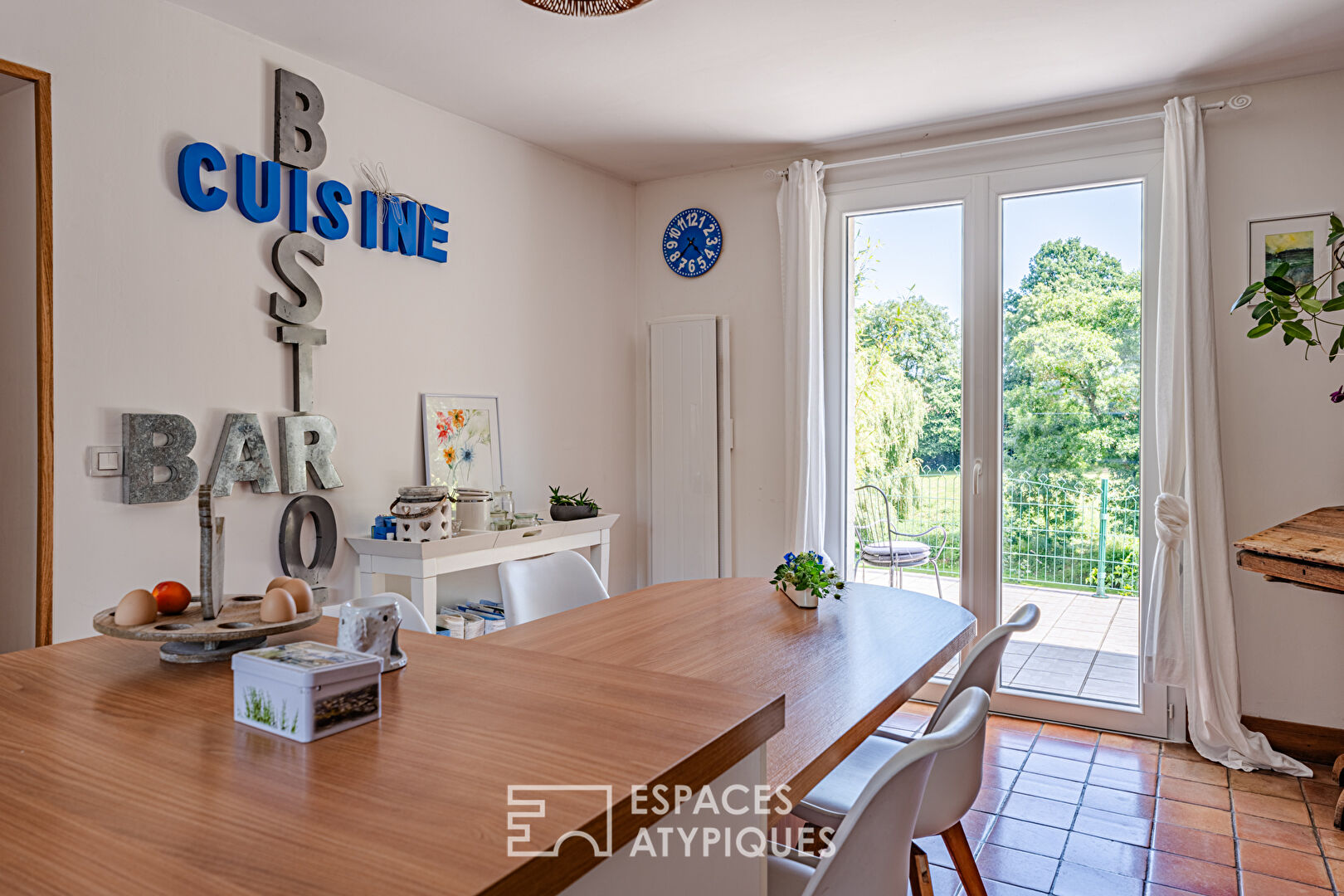 Maison en pierre rénovée