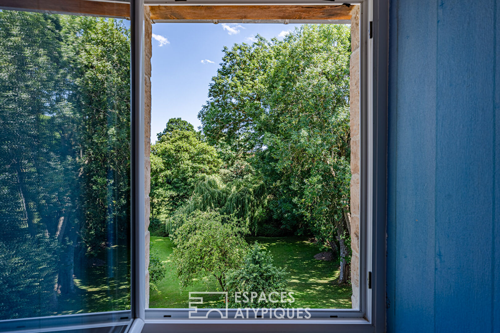 Maison en pierre rénovée