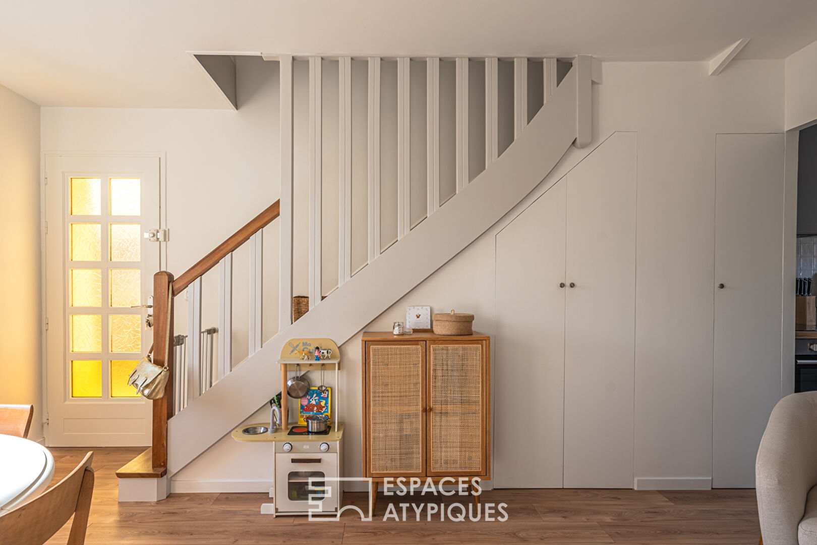 Duplex contemporain dans résidence de charme