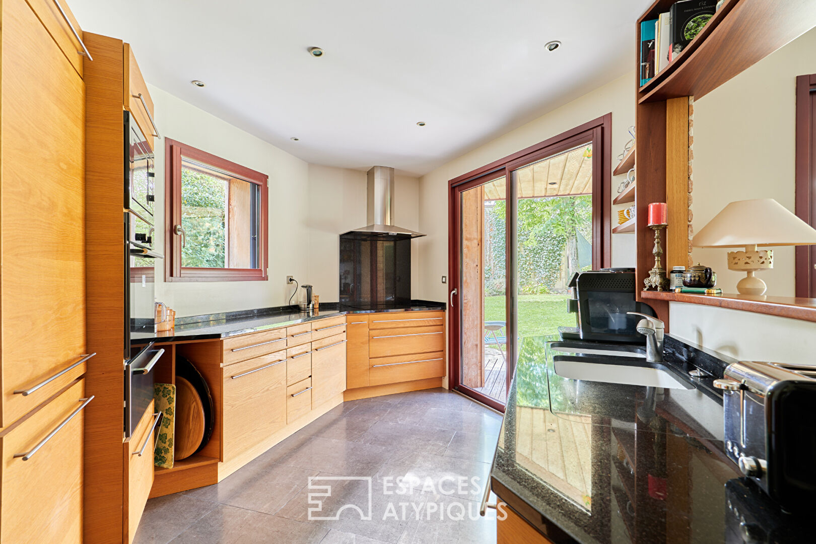 Hamlet of Lebisey: architect-designed house in a green setting