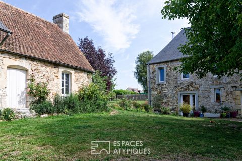 Ancien relais de poste avec deux maisons et dépendances