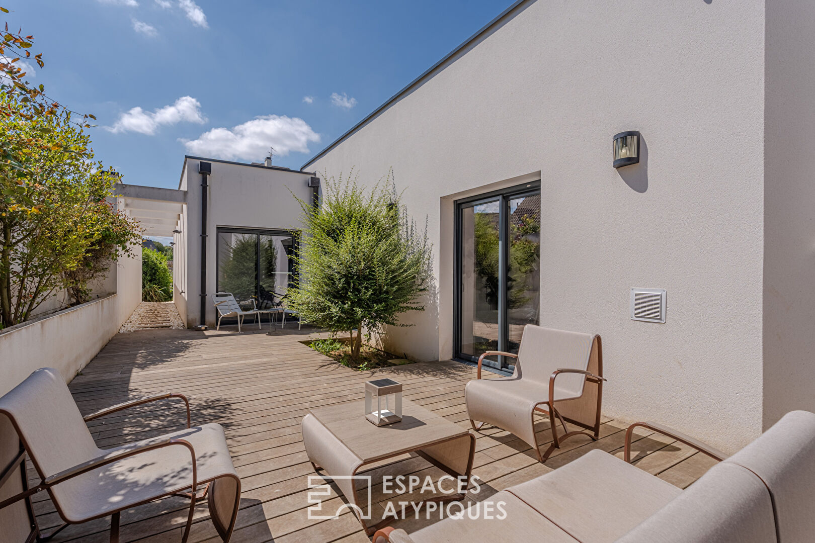 Maison d’architecte avec piscine en coeur de ville