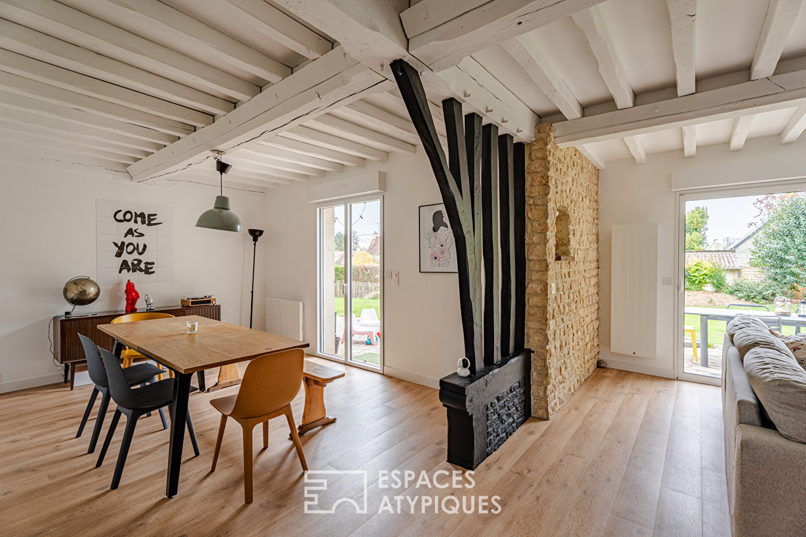 Maison de caractère rénovée à quelques minutes de la plage