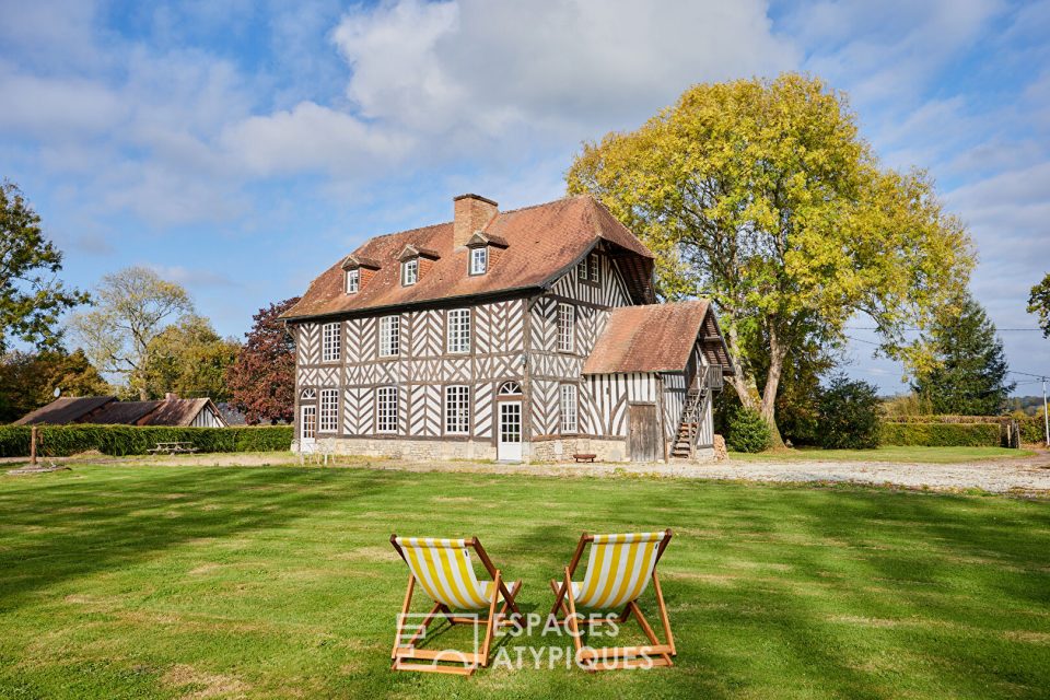 Manoir rénové dans village de charme