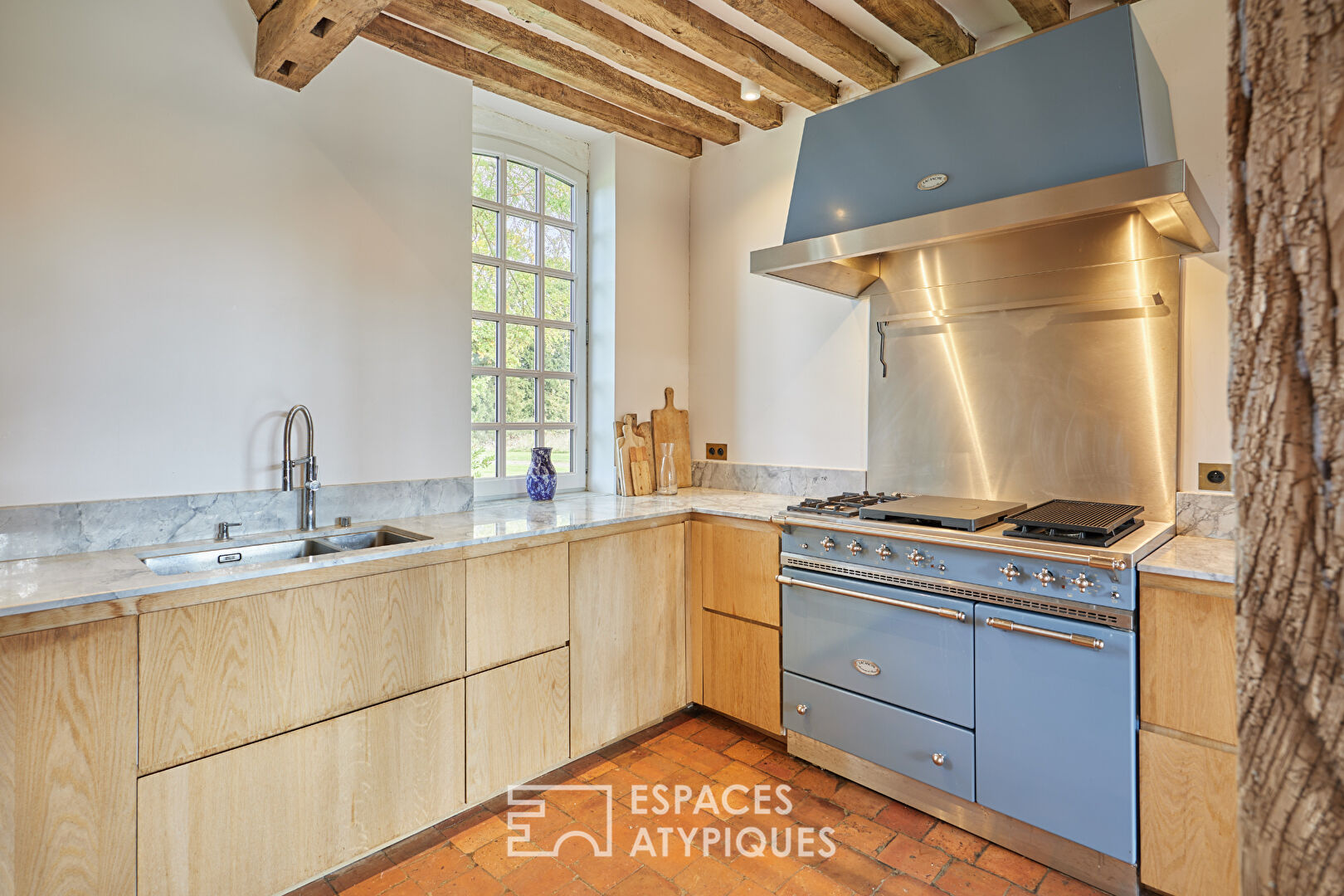 Renovated manor house in charming village