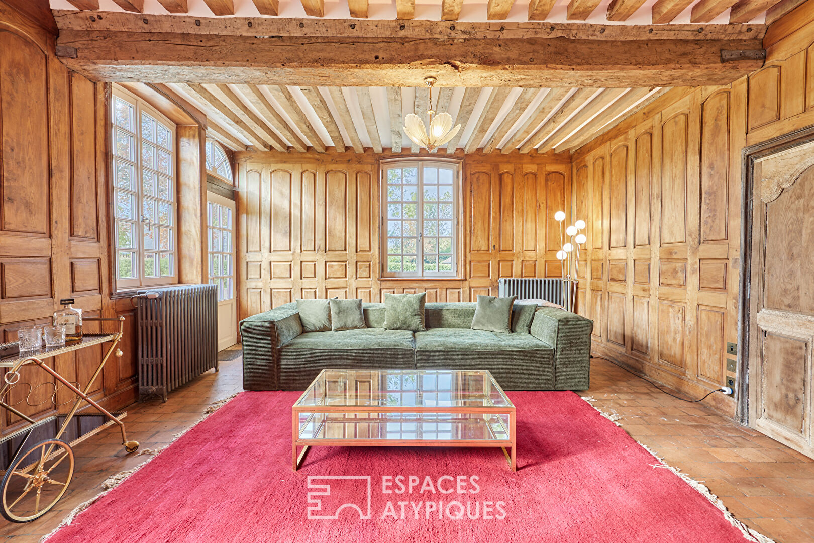 Renovated manor house in charming village