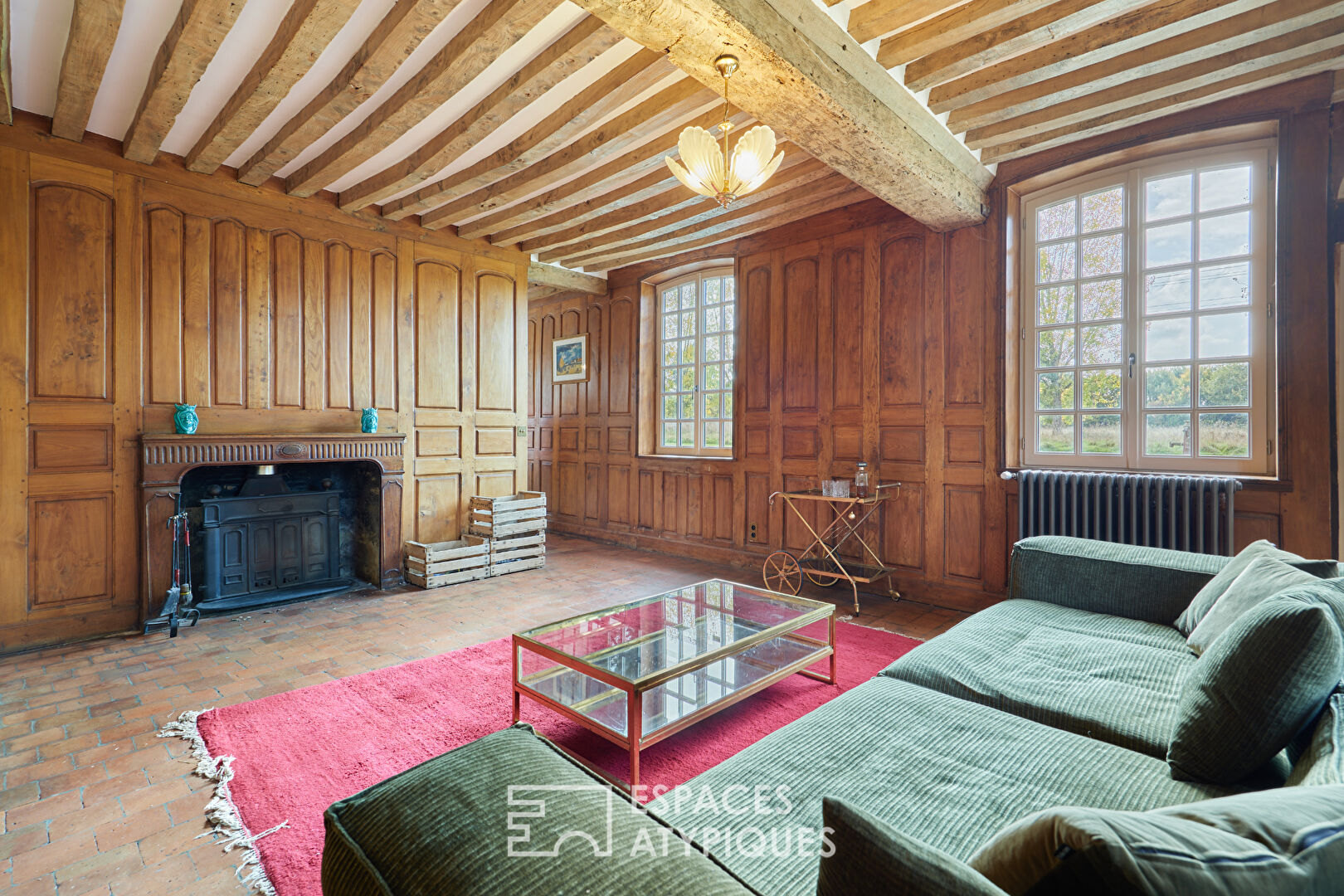 Renovated manor house in charming village