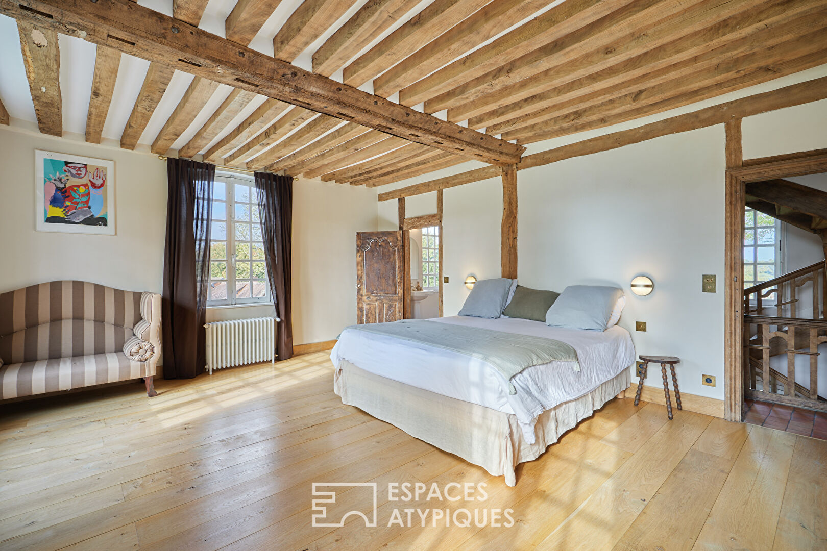 Renovated manor house in charming village