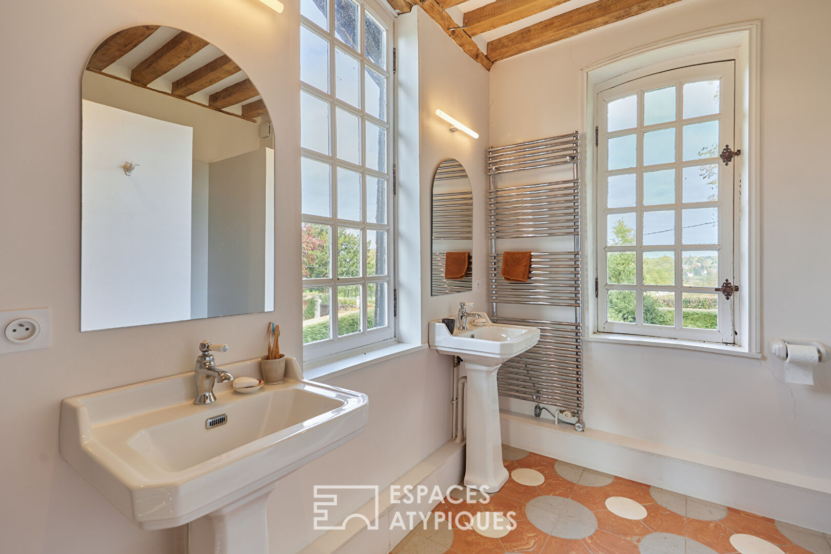 Renovated manor house in charming village