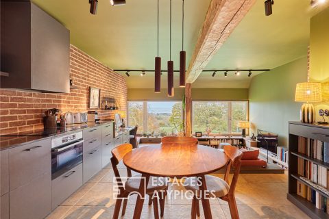 Appartement vue mer rénové par architecte